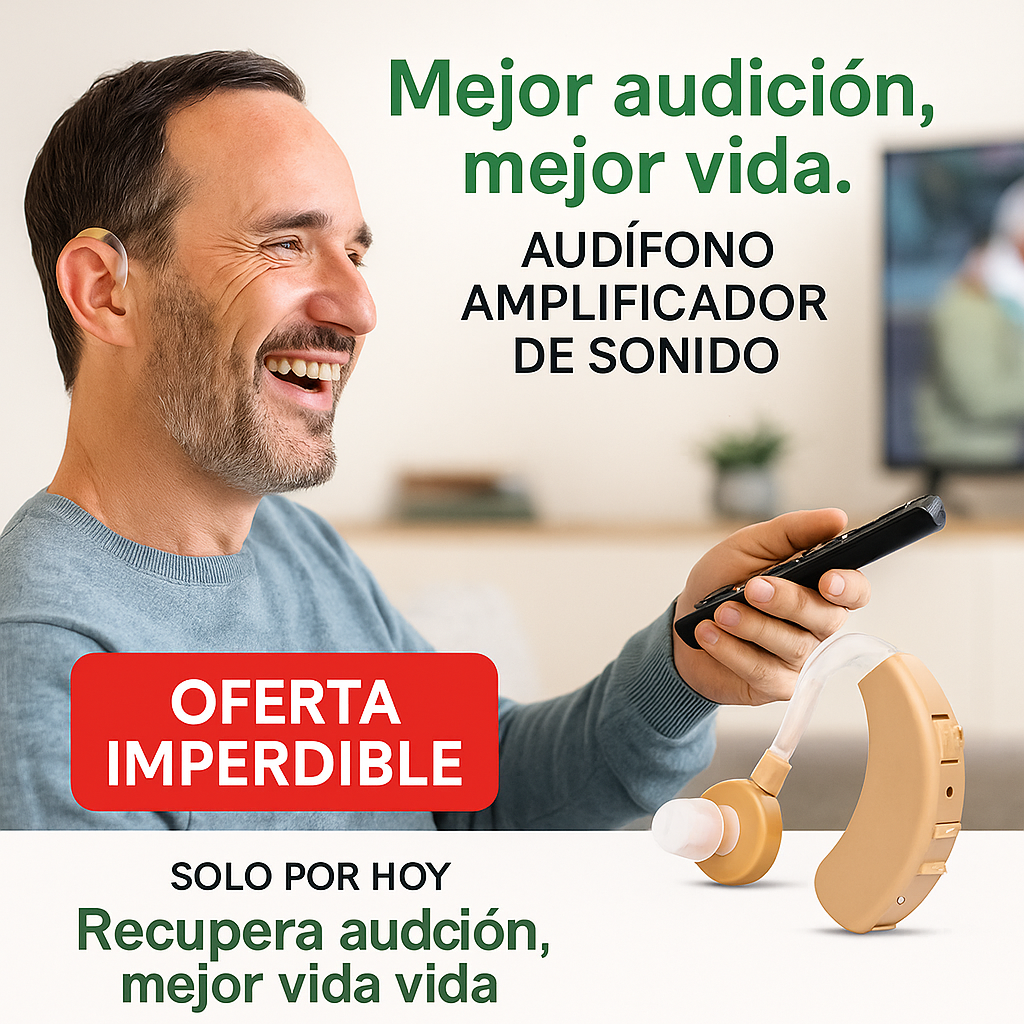 Audifono Amplificador Personal De Sonido