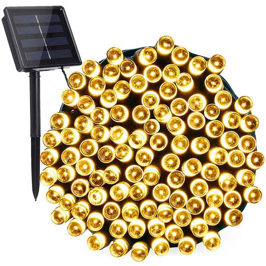 Luces solares navideñas de 20 m y 170led