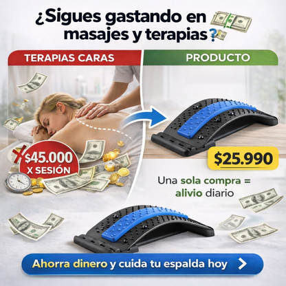 Masajeador Estirador Lumbar