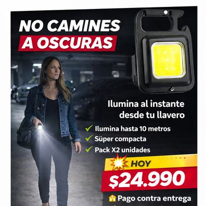 I - Llavero Mini linterna LED X2 UNDS