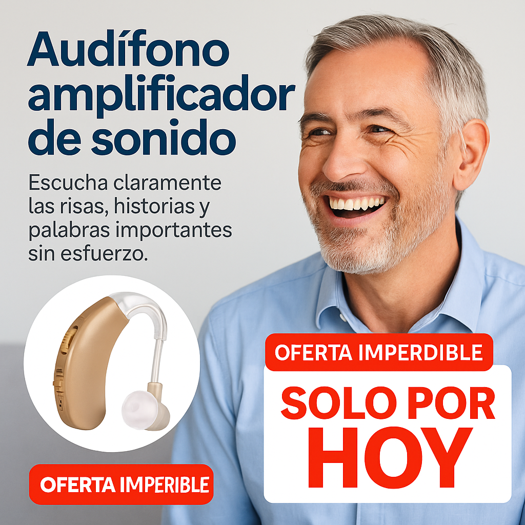 Audifono Amplificador Personal De Sonido