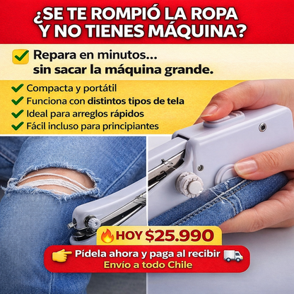 Máquina de Coser Portátil de Mano