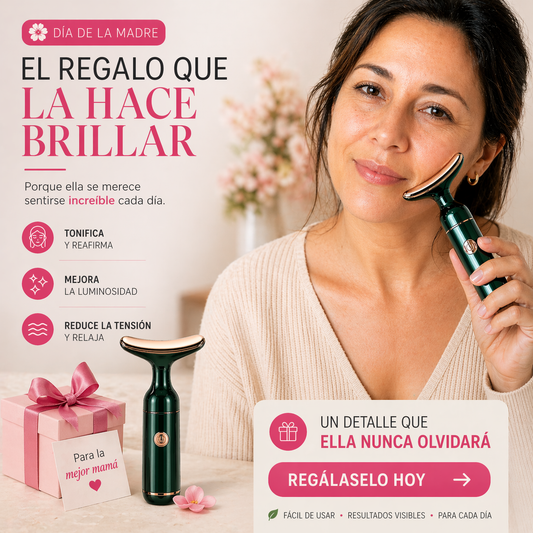 Masajeador Eléctrico Facial 3 en 1