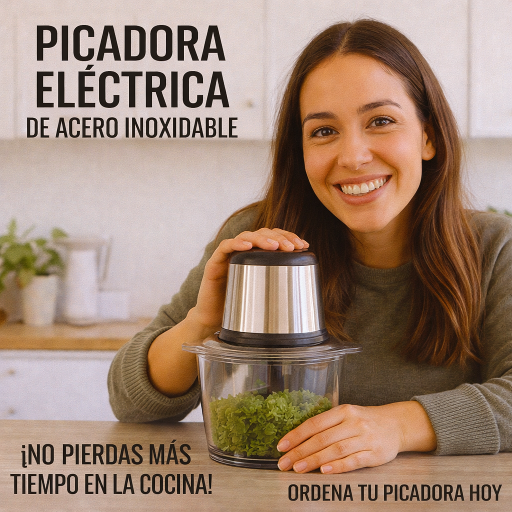 Transforma tu cocina con nuestra Picadora Eléctrica