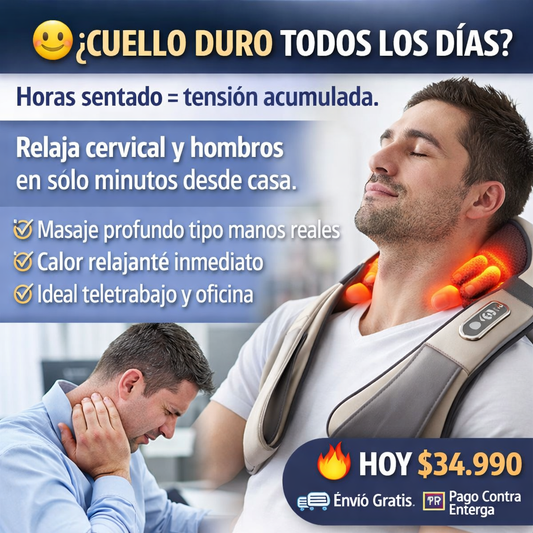 Masajeador de Cuello Mecanico
