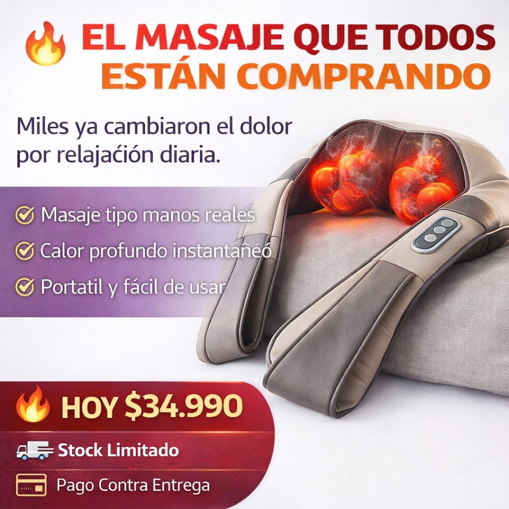 Masajeador de Cuello Mecanico