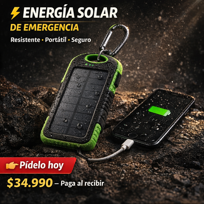Panel Solar para Carga Móvil