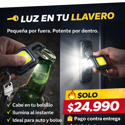 I - Llavero Mini linterna LED X2 UNDS