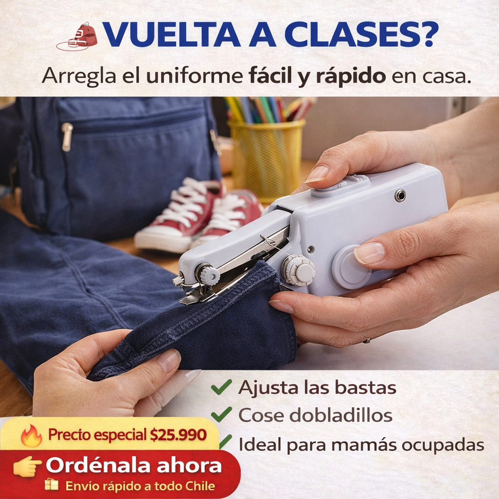 Máquina de Coser Portátil de Mano
