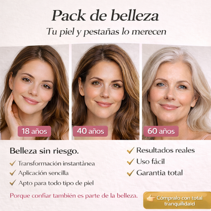 Base Juventud+ Serum pestañas 💫PACKBELLEZA