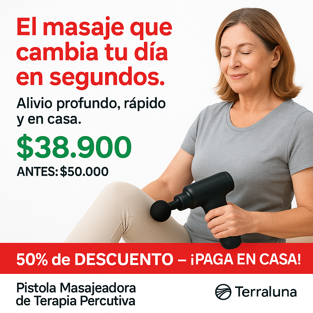 Pistola Masajeadora de terapia Percutiva