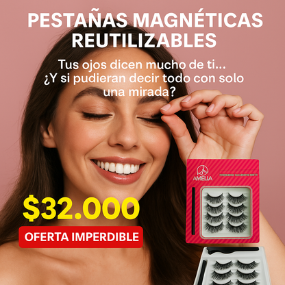 PESTAÑAS MAGNETICAS REUTILIZABLES