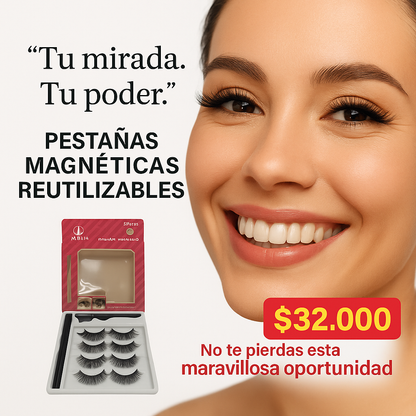 PESTAÑAS MAGNETICAS REUTILIZABLES