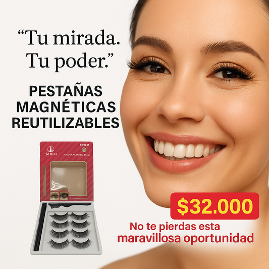 PESTAÑAS MAGNETICAS REUTILIZABLES