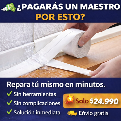 Cinta Adhesiva Selladora Reparadora 6 M