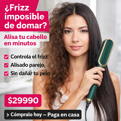 Cepillo Alisador Rizador Multifuncional