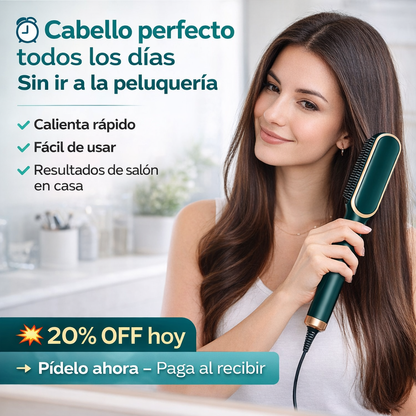 Cepillo Alisador Rizador Multifuncional