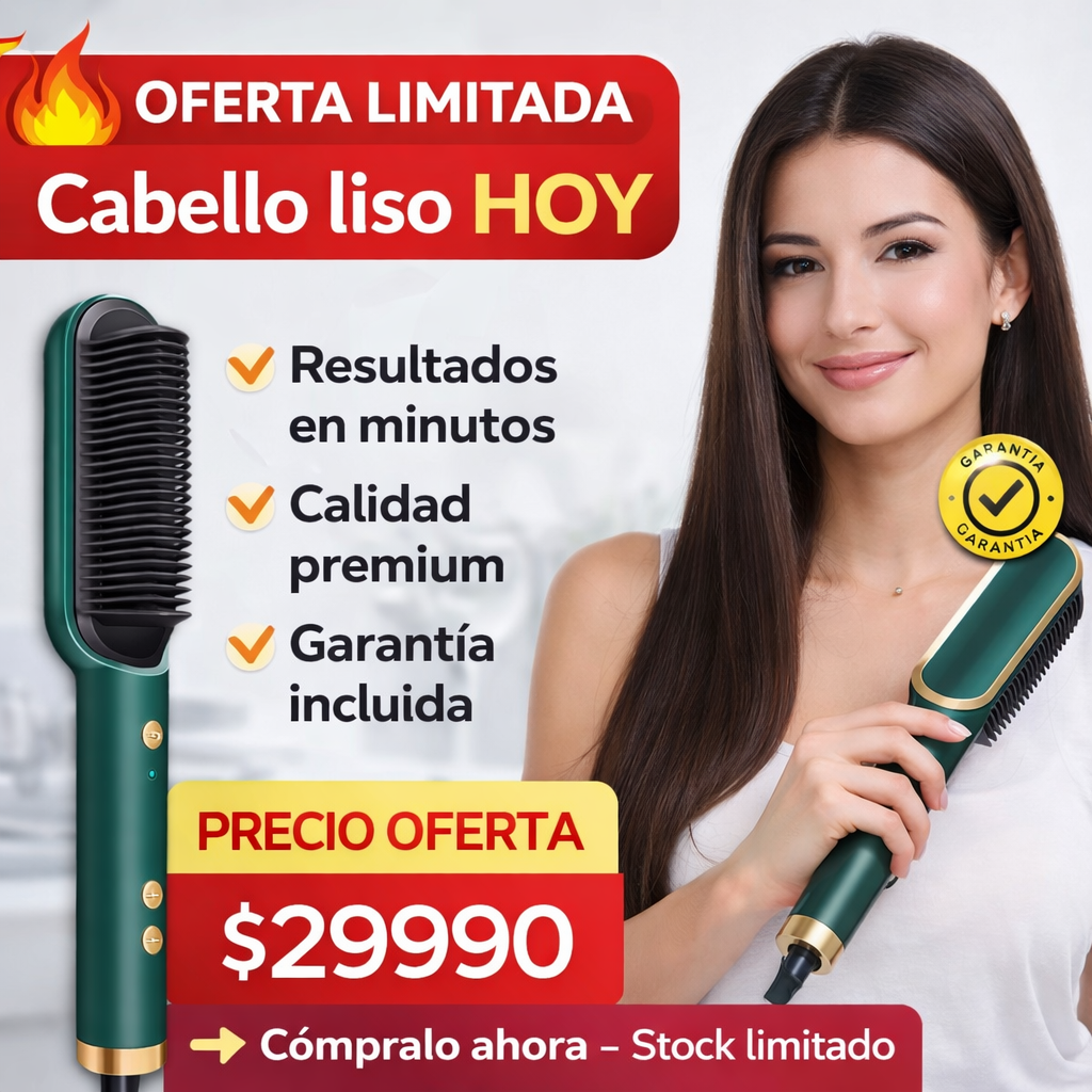 Cepillo Alisador Rizador Multifuncional