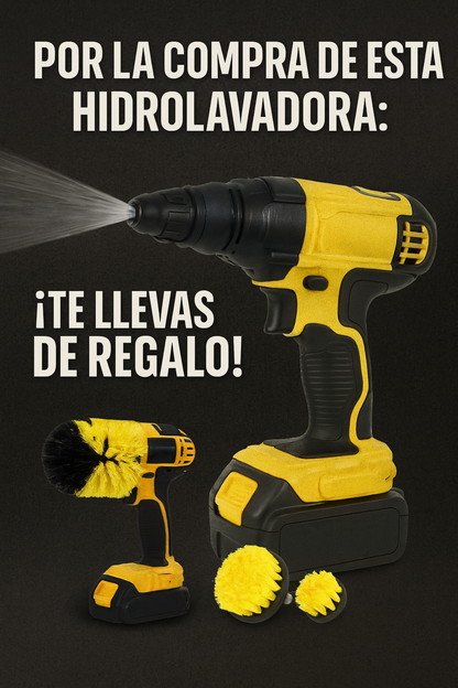 HIDROLAVADORA PORTATIL DOS BATERIAS