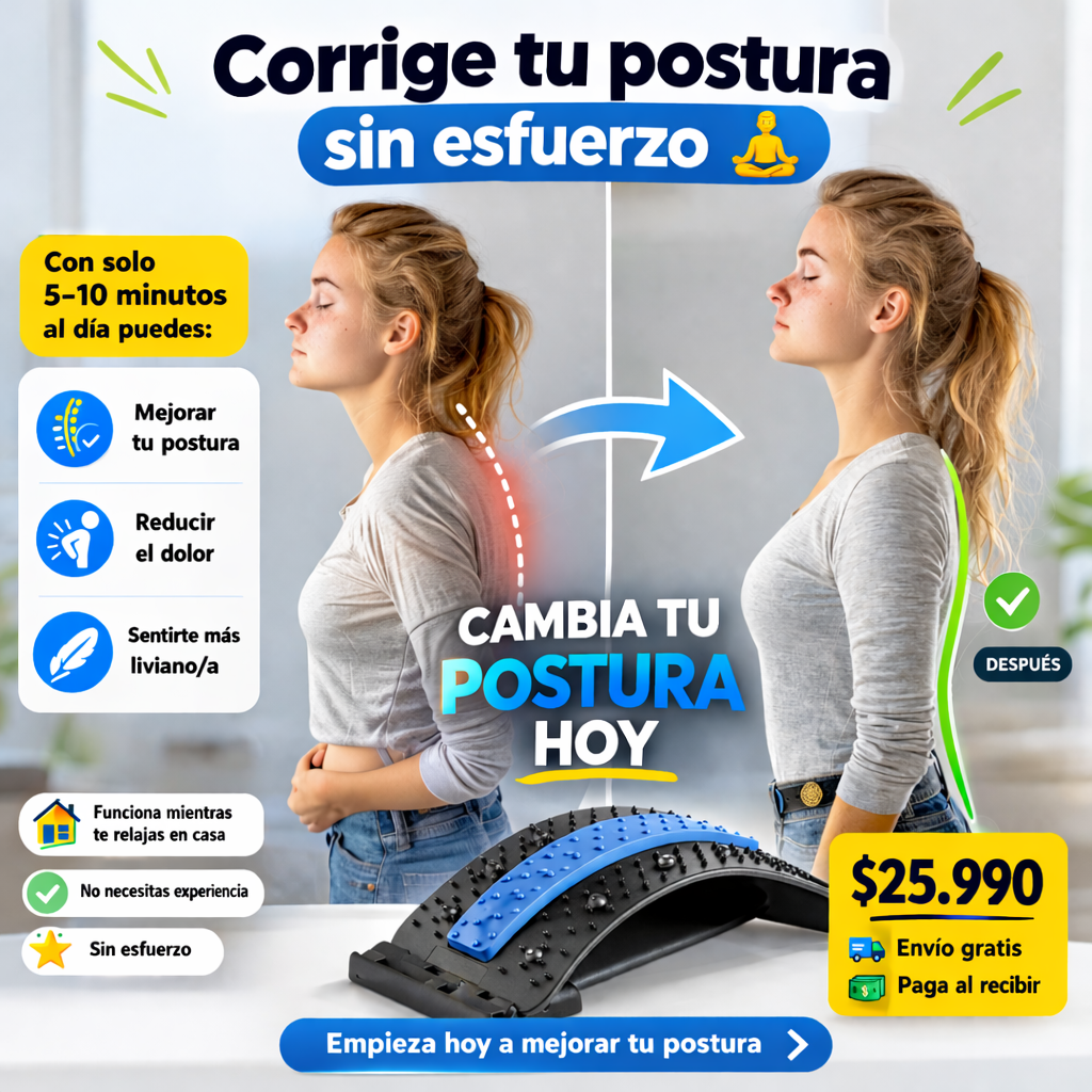 Masajeador Estirador Lumbar