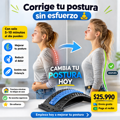 Masajeador Estirador Lumbar
