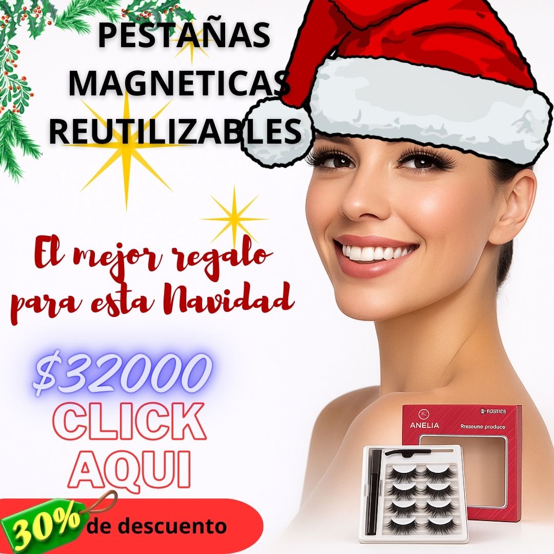 PESTAÑAS MAGNETICAS REUTILIZABLES