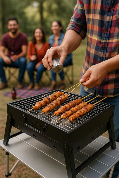 Parrillera Plegable Portátil